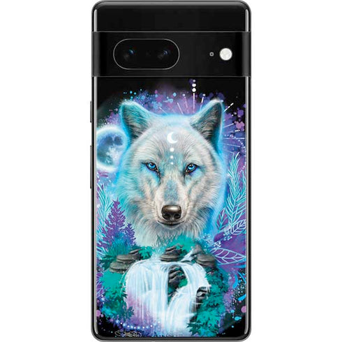 Night Wolf by Sheena Pike Pixel Skins